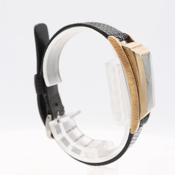 Vintage Elbon Rite Angle Style Men's Mechanical Wristwatch 88-6 Swiss 10k RGP - Picture 3 of 4